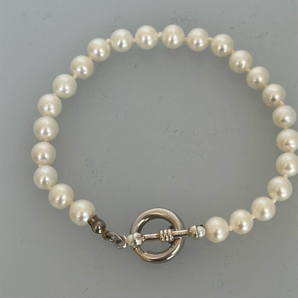 925 silver freshwater bracelet